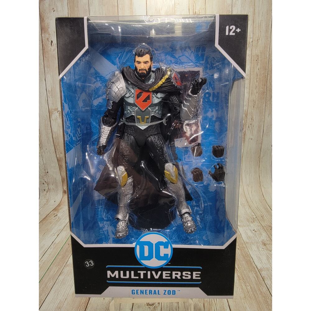 DC Multiverse General Zod DC Rebirth Figure McFarlane Sealed New Arrival 2022